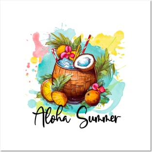 Aloha Summer Posters and Art